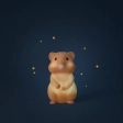 Veilleuse hamster (USB) Puce & Pilou Moulin Roty