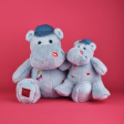 Peluche Hippopotame CALI DREAMIN' 38 cm Histoire d'ours