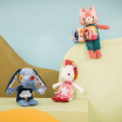 Peluche phosphorescente et livre en tissu Lena la licorne Lilliputiens