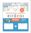 Organiseur mensuel Mémoniak Kifékoi - Calendrier par colonne - Sept. 2026-Déc. 2027
