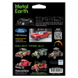 Metal Earth - 1965 Ford Mustang coupé (red) Puzzle 3D métalique