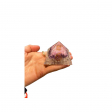 Orgonite La Pyramide cristal de roche, amethyste, quartz rose Cuivre 55mm