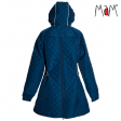 Manteau de portage / grossesse - Quilted - Poseidon - Mamalila