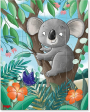 Puzzle 3 en 1 koala, paresseux, etc  24 pièces Haba