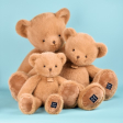 Ours en peluche Clémentin Marron Miel - 38 cm Histoire d'ours