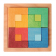 Puzzle construction - Petit carré - Grimm's