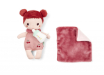 Poupée en tissu Mio 21 cm avec couffin, couverture et biberon - dès 12 mois - Lilliputiens