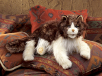 Marionnette Folkmanis hand puppet ragdoll cat  Folkmanis