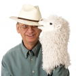 Marionnette Folkmanis hand puppet alpaca (stage puppet) Folkmanis