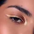 Pack 3 Eyeliners Pailletés: Bleu Électrique, Or Métallique et Violet – 3 couleurs scintillantes SI Si la Paillette