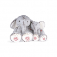 Peluche éléphant Gris prestige Noa - 55 cm - Kaloo