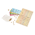 Jeu de Bingo en bois avec 90 boules et 48 grilles – dès 6 ans Janod