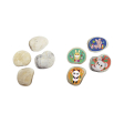 4 Galets A Decorer - Petits Animaux Janod