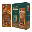 Serre-livres DIY Booknook  Violin Detective Agency