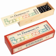 Quatre à la suite jeu en bois vintage - puissance 4