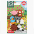 Set de gommes Les animaux de la forêt Iwako