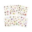 Boites 200 stickers en planches - fées Janod