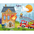 Puzzle ma petite caserne de pompiers 24 pieces Haba