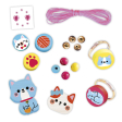 4 Bijoux En Bois A Creer - Petits Chats Janod