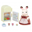 La maman Lapin Chocolat et le réfrigérateur Sylvanian