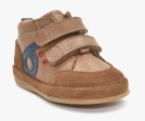 Chaussures logo Premiers pas Cognac Bleu pointure 24 Benjie