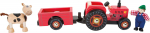 Tracteur avec remorque en bois - Ferme - Small foot