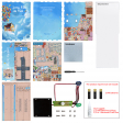 Serre-livres DIY Booknook Travel with the wind Tonecheer