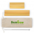 Pailles en bambou - 12 unités - Bambaw