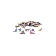 Puzzle en bois arc-en-ciel Chat 99 pièces Eureka