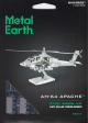 Metal Earth - AH-64 Apache Puzzle 3D métalique