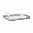 Boite à goûter inox Adventure Bold Arc-en-ciel Lassig