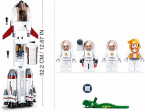 Sluban - Fusée d´Expédition de Saturne 468 pieces compatible Lego