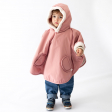 Poncho teddy + coated hibiscus Bemini