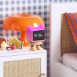 Dancing Clock Rose reveil relaxant et enceinte dansante