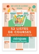 52 listes de courses Mémoniak - Bloc aimanté - Editions 365
