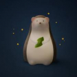 Lampe veilleuse hérisson Trois petits lapins Moulin Roty