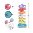 Tour spiral - 10 pièces - PLAYBIO Recyclé Quercetti