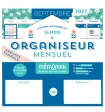 Organiseur mensuel Mémoniak 2026 - Calendrier familial - Sept. 2026-Déc. 2027