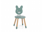 Chaise sauge Trois petits lapins