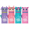 Trousse verticale en silicone Vieux Rose Nébulous Stars style Legami