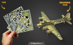 Metal Earth - B-17 Flying Fortress Puzzle 3D métalique