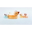 Maman canard et ses canetons aimantés Lilliputiens