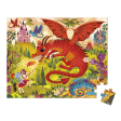 Puzzle Royaume de dragons 54 pièces en carton – dès 5 ans Janod