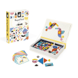 Magneti’Book Moduloform avec 85 magnets – jeu de formes dès 3 ans Janod