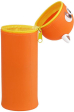 Trousse verticale en silicone Panda Roux style Legami