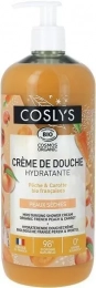 Crème de douche hydratante pêche et carotte 1l Coslys