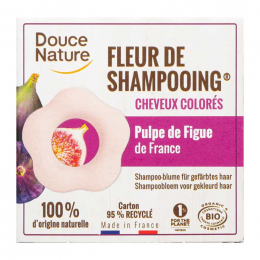 DOUCE NATURE - Fleur de Shampooing Cheveux colorés - 85 g