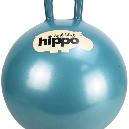 Ballon sauteur Cyan 45 cm - Hippo