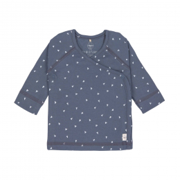 Kimono T-shirt cache coeur Triangle blue Lassig