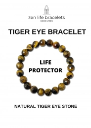 Bracelet de pierres Oeil de tigre Zen Life bracelets